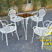 Bàn ghế sắt mỹ thuật