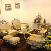 Bàn ghế sắt mỹ thuật