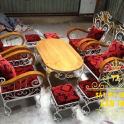 Bàn ghế sắt mỹ thuật