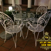 Bàn ghế sắt mỹ thuật