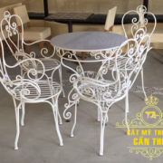 Bàn ghế sắt mỹ thuật