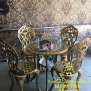 Bàn ghế sắt mỹ thuật