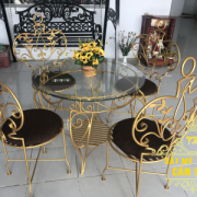 Bàn ghế sắt mỹ thuật