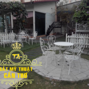 Bàn ghế sắt mỹ thuật