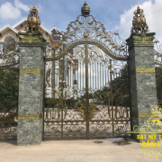 Mẫu hàng rào sắt mỹ thuật đẹp (CR024)