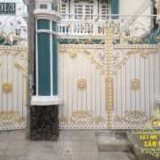 Mẫu hàng rào sắt mỹ thuật đẹp (CR018)