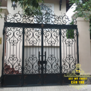 Cổng rào sắt mỹ thuật (CR013)