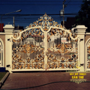 Cổng rào sắt mỹ thuật (CR012)