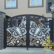 Cổng rào sắt mỹ thuật (CR011)