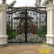 Mẫu hàng rào sắt mỹ thuật đẹp (CR081)