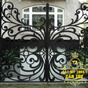 Mẫu hàng rào sắt mỹ thuật đẹp (CR055)