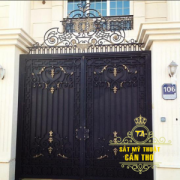 Mẫu hàng rào sắt mỹ thuật đẹp (CR054)