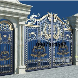 Cổng rào sắt mỹ nghệ CNC