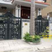 Mẫu hàng rào sắt mỹ thuật đẹp (CR034)