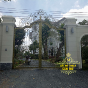 Mẫu hàng rào sắt mỹ thuật đẹp (CR027)