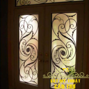 Cửa đi sắt mỹ thuật