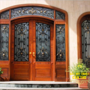 Cửa đi sắt mỹ thuật