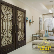 Cửa đi sắt mỹ thuật