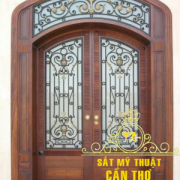 Cửa đi sắt mỹ thuật