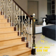 Cầu thang sắt mỹ thuật