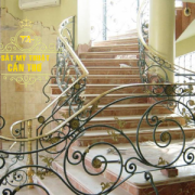 Cầu thang sắt mỹ thuật