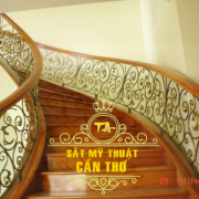 Cầu thang sắt mỹ thuật