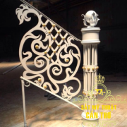 Cầu thang sắt mỹ nghệ CNC