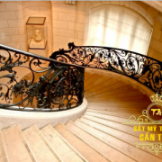 Cầu thang sắt mỹ thuật