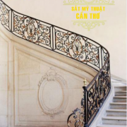 Cầu thang sắt mỹ thuật