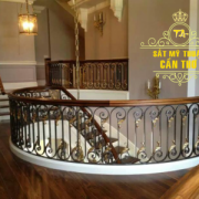 Cầu thang sắt mỹ thuật