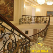 Cầu thang sắt mỹ thuật