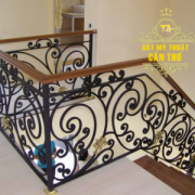 Cầu thang sắt mỹ thuật