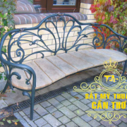 Ghế băng sắt mỹ thuật