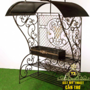 Ghế băng sắt mỹ thuật