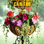 Kệ hoa sắt mỹ thuật