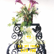 Kệ hoa sắt mỹ thuật
