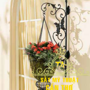 Kệ hoa sắt mỹ thuật