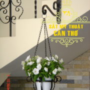 Kệ hoa sắt mỹ thuật