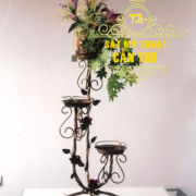 Kệ hoa sắt mỹ thuật