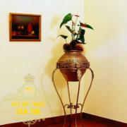 Kệ hoa sắt mỹ thuật