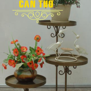 Kệ hoa sắt mỹ thuật