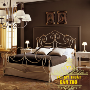 Giường sắt mỹ thuật