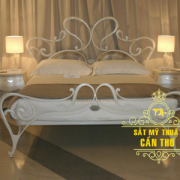 Giường sắt mỹ thuật