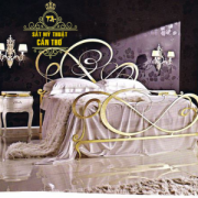 Giường sắt mỹ thuật