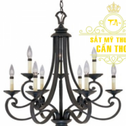 Đèn cổng sắt mỹ thuật