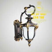 Đèn cổng sắt mỹ thuật