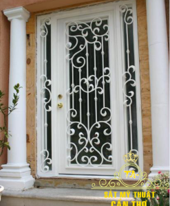 Cửa đi sắt mỹ thuật