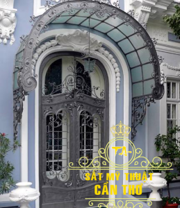 Cửa đi sắt mỹ thuật