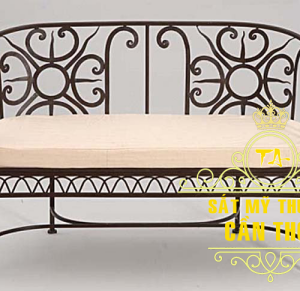 Ghế băng sắt mỹ thuật