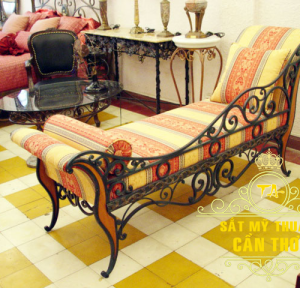 Ghế băng sắt mỹ thuật